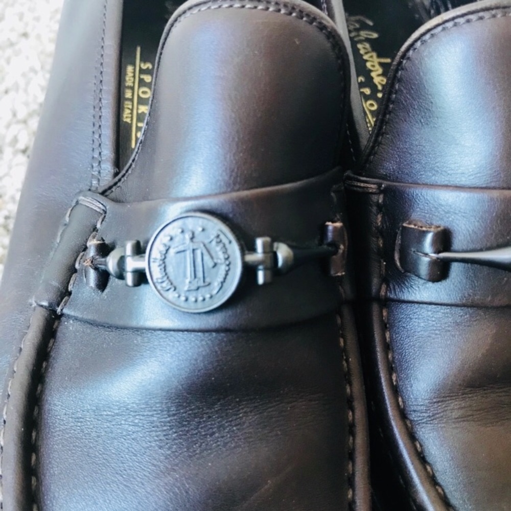 Salvatore ferragamo Moccasin Brown Leather Shoes - Picture 7 of 8